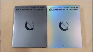 Oneus - Binary Code Album Unboxing (Ktown4u POBs)