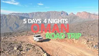 OMAN ROAD TRIP (5 days 4 nights Full Itinerary)