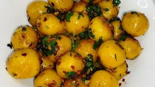 Potato balls recipe |garlic chilli potato balls chilli potato balls recipe| @indiankitchencorner304 