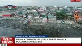 DENR: Commercial structures mainly pollute Manila Bay