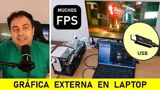 Conecté una GPU por USB-C y estos son los límites reales que nadie te explica