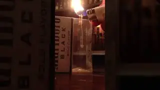 Falling Smoke Cigarette Box Wrapper Bar Trick