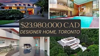INSIDE ONE OF THE MOST EXPENSIVE HOMES FOR SALE IN TORONTO, CANADA