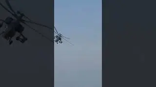 Mi28 &ldquo;Havoc&rdquo; flying over Crimea