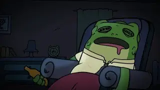 this frog is so darn friendly