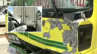 Accidente en Santa Cruz: pasajeros de micro evacuados por ambulancias