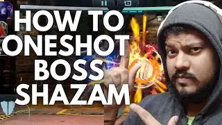How to ONESHOT Boss Shazam | Injustice 2 Mobile Dark Nights Solo Raid | Heroic 7