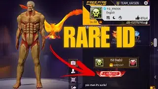 Free Fire Old Account For Sale 😳 6 Year Old ID Malayalam