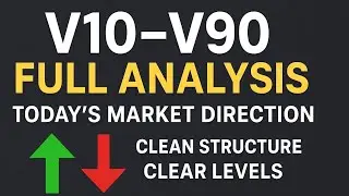 Full Volatility Analysis (V10 1s &ndash; V90) | Market Structure, Key Levels & Direction