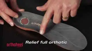 Orthaheel Relief Orthotic Insoles Review @ TheInsoleStore.com (Full Length)
