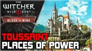 WITCHER 3 Blood and Wine ► All Toussaint Places of Power Locations Guide