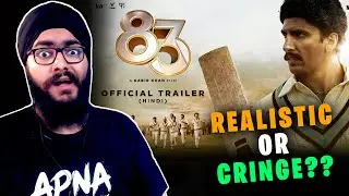 83 Official Trailer REACTION & REVIEW | Hindi | Ranveer Singh | Kabir Khan | IN CINEMAS 24TH DEC