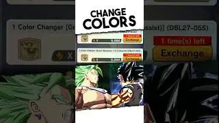 How to get alternative colors | Dragon Ball Legends #dragonballlegends