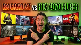 RX 6950 XT vs RTX 4070 SUPER: For&ccedil;a Bruta vence Tecnologia? Benchmark 4K
