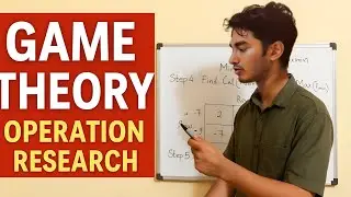 Game Theory|Operation Research|Engineering Decision Analysis| IPE