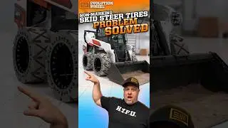 Non Marking Skid Steer Tires   Problem Solved!