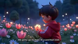 Milo visits the Moon Garden