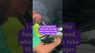 EASY! How to replace hood lift struts in 2 min for $20