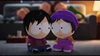 South Park animation: Baby Sam and Baby Beth celebrate new years