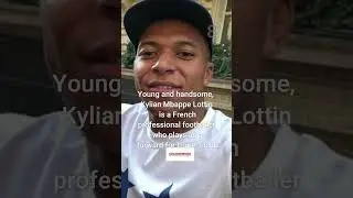 Sports: French professional footballer, Kylian Mbappe Lottin