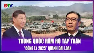 THỜI SỰ QUỐC TẾ TRƯA 30/12: Trung Quốc rầm rộ tập trận “Công lý 2025” quanh Đài Loan| Điện Biên TV