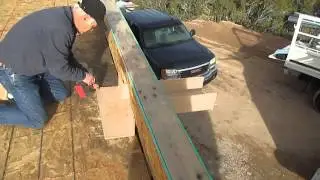 Fiberspan Concrete Easy Canale (Scupper) Installation