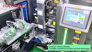 4 vibrating and counting pans for fasteners packing automatic as well as printing and labeling