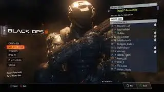BO3 Glitched Xp lobby tutorial