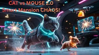 Robot vs Cat vs Mouse! | Tom and Jerry Smart House Showdown