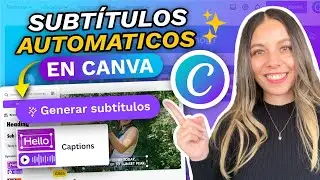Como PONER SUBTITULOS AUTOMATICOS EN CANVA 2026 😱 TUTORIAL