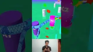 Snake Run Race 3D level 40 All Levels Gameplay Walkthrough Android part 2 #gaming #shorts