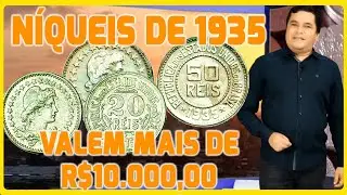 20 e 50 R&eacute;is de 1935, Valem Mais de R$ 10 000,00, Veja este v&iacute;deo e saiba mais