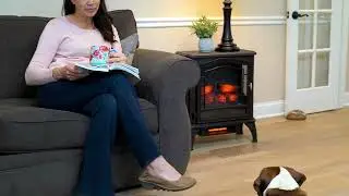 Duraflame Infrared Stove Heater with Remote & 3D Flames on QVC