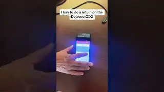 How to do a return on the Dejavoo QD2 #shorts #short #shortfeeds #shortsyoutube #shortvideo