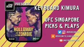 UFC Singapore Picks & Plays