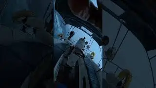 45 knots squall #sailing