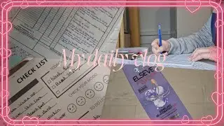 daily vlog living alone: Hair routine, face mask, homework, chick list