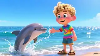OLIVER & BABY DOLPHIN NUMBER SPLASH AT FLORIDA KEYS 🐬🌊 | Learn Numbers for Kids |