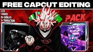 Complete Free CapCut Editing Pack 2026 | Full Tutorial