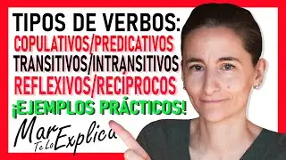 ✅ ¡¡TODOS los TIPOS de VERBOS que Necesitas Saber!! [Con Ejemplos] BÁSICO