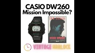 Casio DW290 The Original Mission Impossible Watch