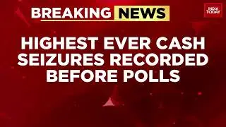 Breaking News: Highest-Ever Cash Seizures Recorded Before Polls | Lok Sabha Election 2024