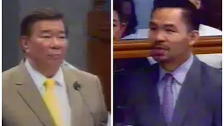 Pacquiao tells Drilon: Use your common sense