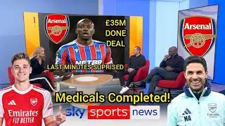 Sky Sports News Confirmed | Arsenal Transfer News! &pound;35M Done Deal! Mateta & Alvarez to Arsenal!