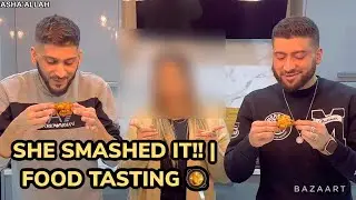SHE SMASHED IT WITH THIS RECIPE!! | FOOD TASTING 🥘