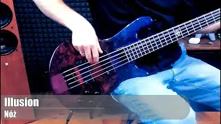 [47]. Illusion - Nóż - na basie / bass cover + TAB