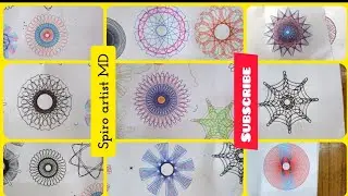 Spirograph drawing art tutorials 😍. #shorts #satisfying #ytshorts #2024 #live #usa