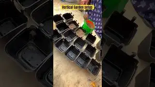Vertical planters 🌸 #garden #ashortaday #gardening #verticalgardenideas