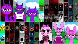 Incredibox Sprunki Mix: Durple Vs Mr.Tree Vs Wenda Vs Mr.Sun Vs Mr.Fun Computer Vs Pinki Battle