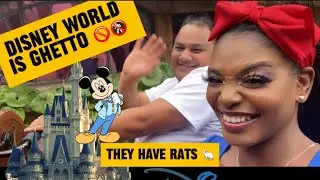 Mickey aint the only mouse - Disney world is ghetto dumbo / Seven Dwarfs Train roller coaster ride